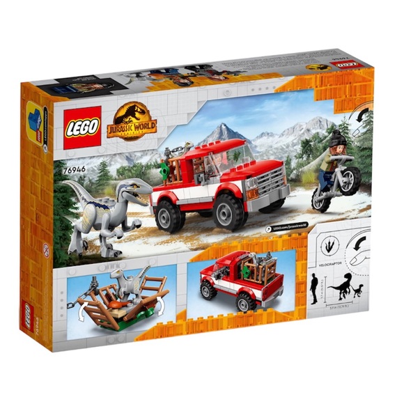 Lego Jurassic World Dominion Blue and Beta Velociraptor Capture 76946 - Picture 2 of 3